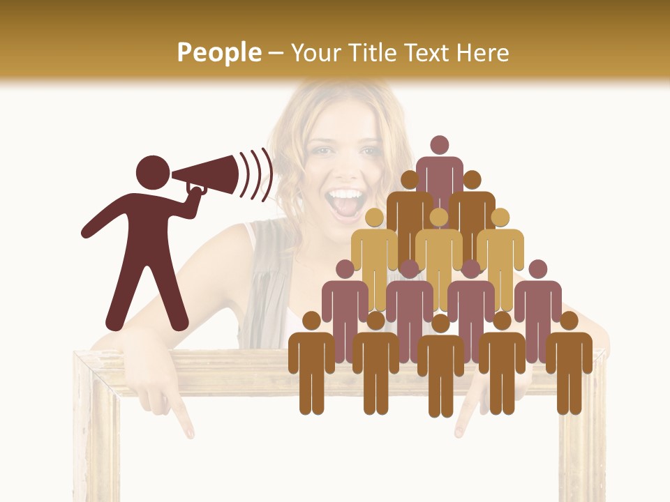 Caucasian Health Healthy PowerPoint Template