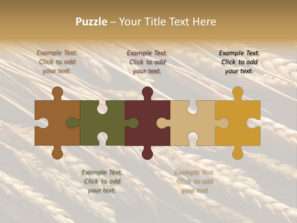 Nature Texture Space PowerPoint Template