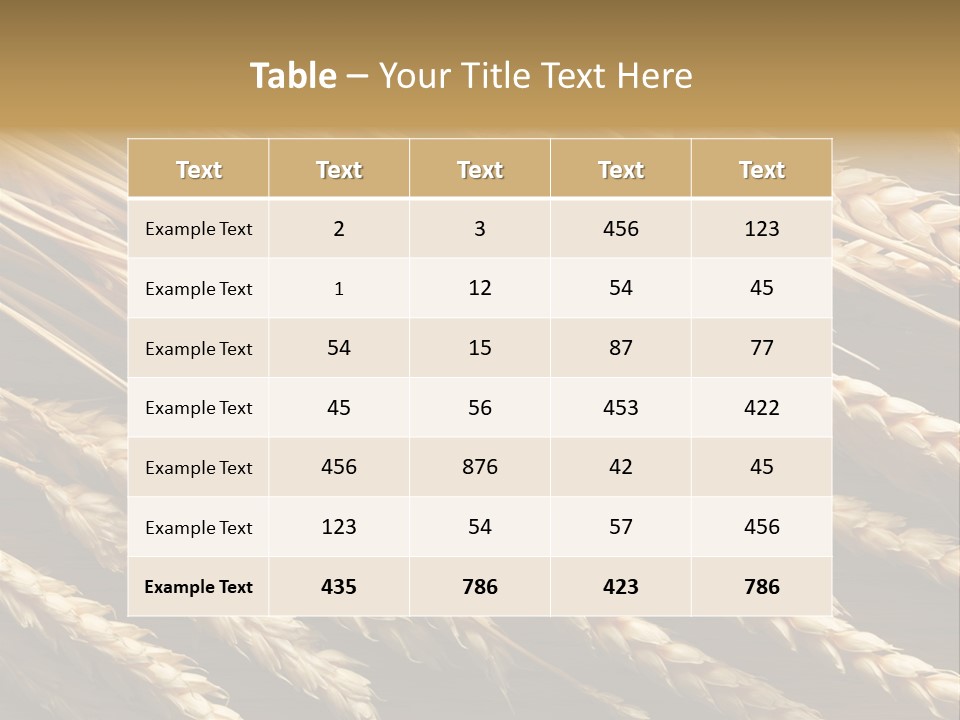 Nature Texture Space PowerPoint Template