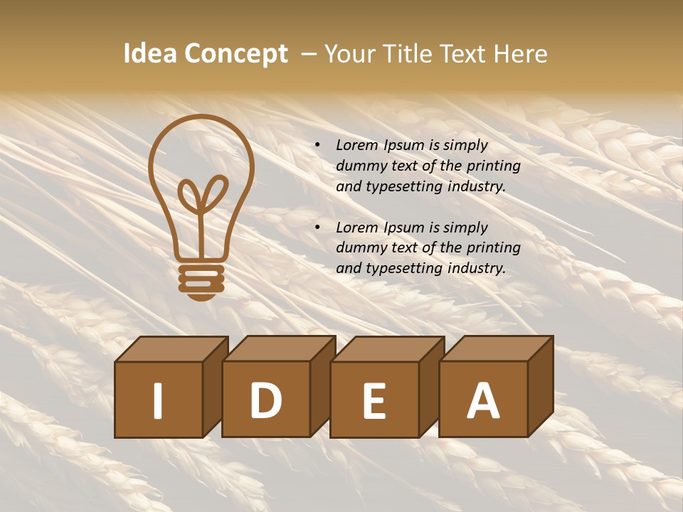 Nature Texture Space PowerPoint Template