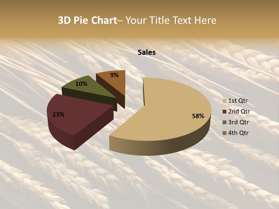 Nature Texture Space PowerPoint Template