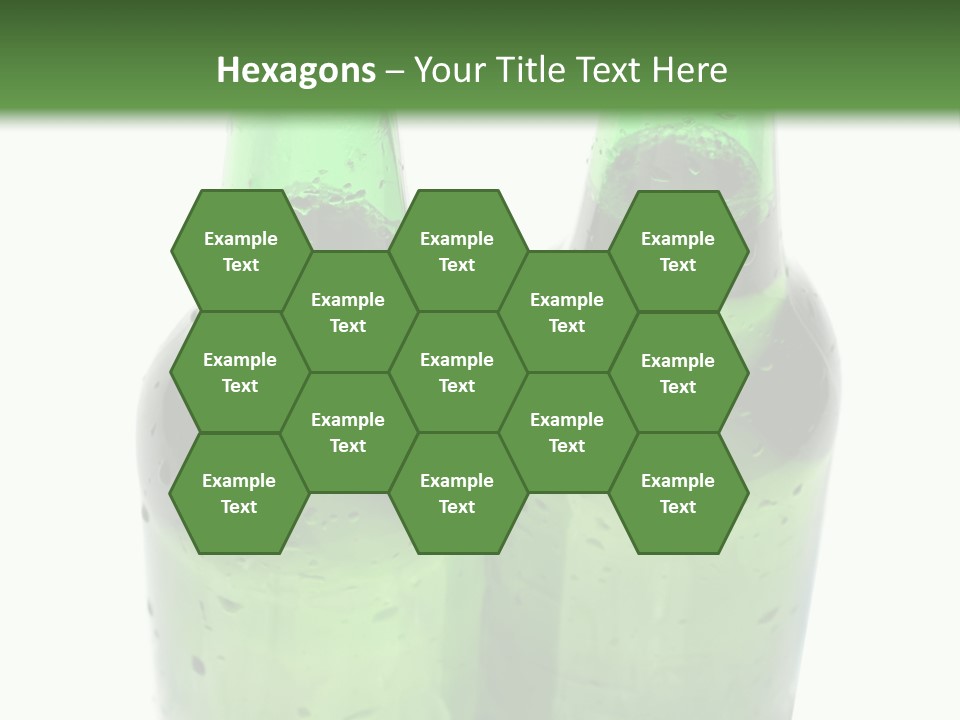 White Water Bottle PowerPoint Template