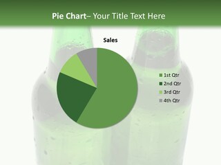 White Water Bottle PowerPoint Template