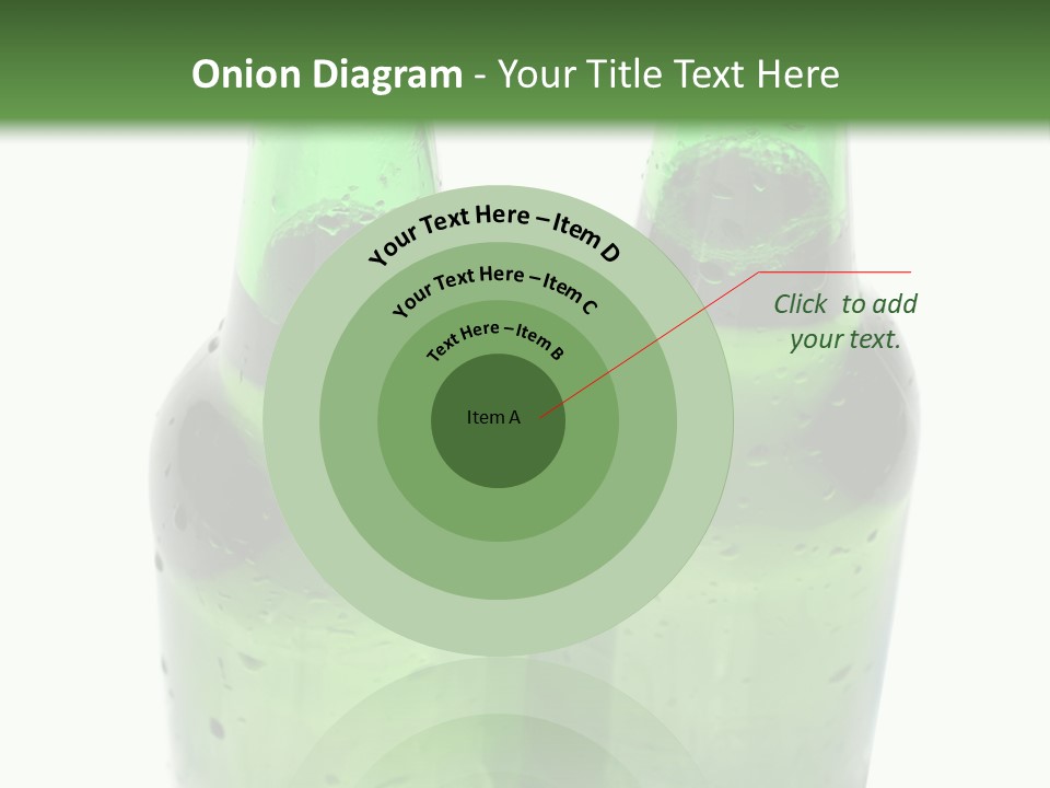 White Water Bottle PowerPoint Template