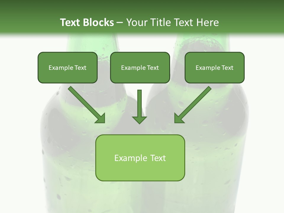 White Water Bottle PowerPoint Template