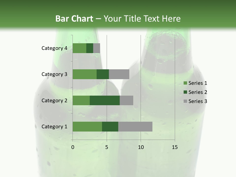 White Water Bottle PowerPoint Template