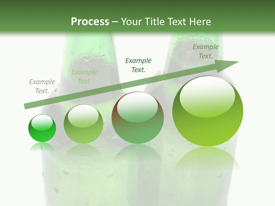 White Water Bottle PowerPoint Template