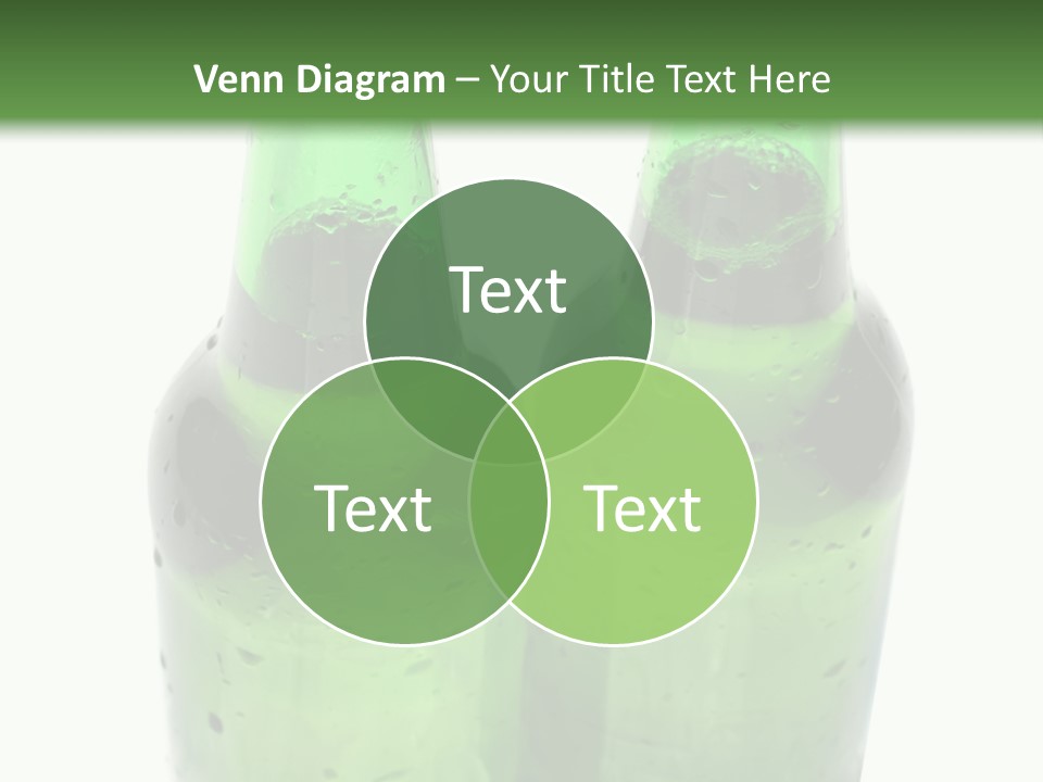 White Water Bottle PowerPoint Template