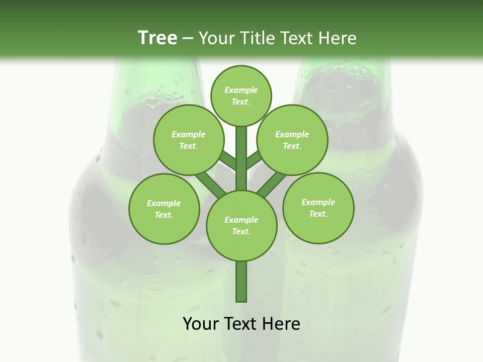 White Water Bottle PowerPoint Template