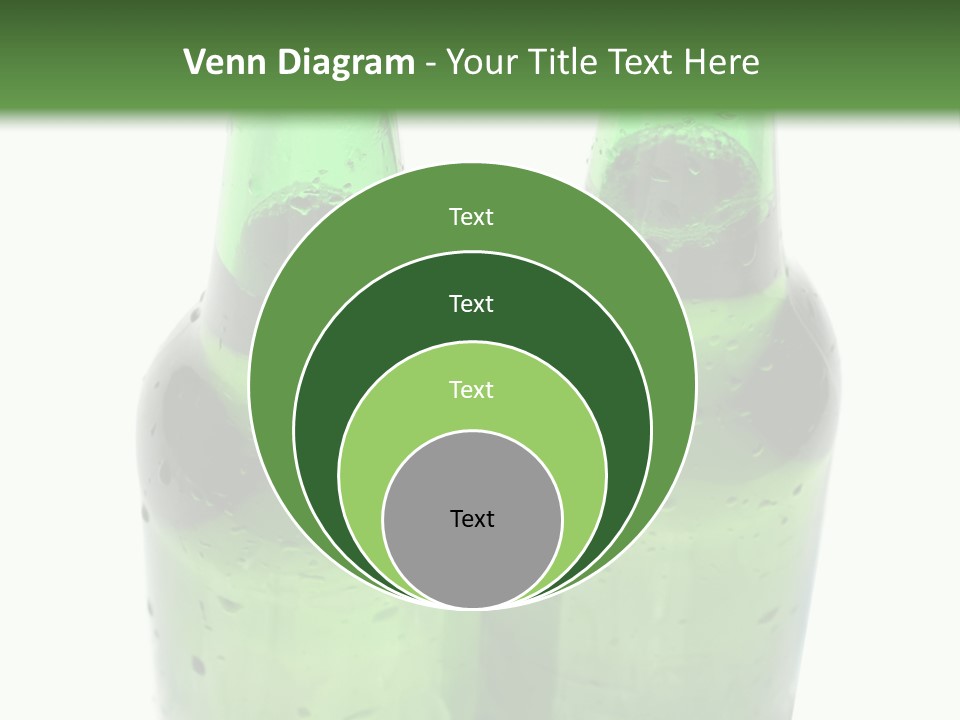 White Water Bottle PowerPoint Template