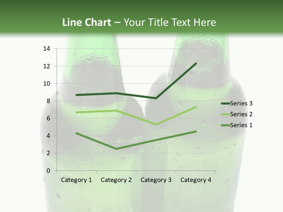 White Water Bottle PowerPoint Template