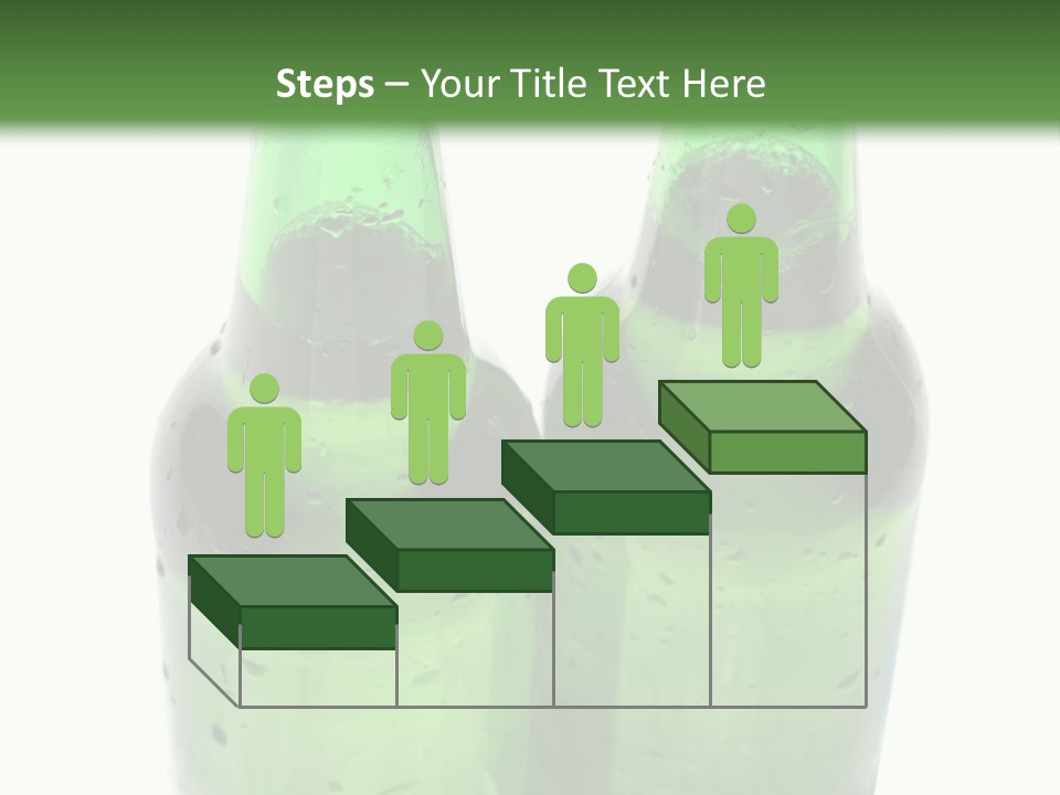 White Water Bottle PowerPoint Template