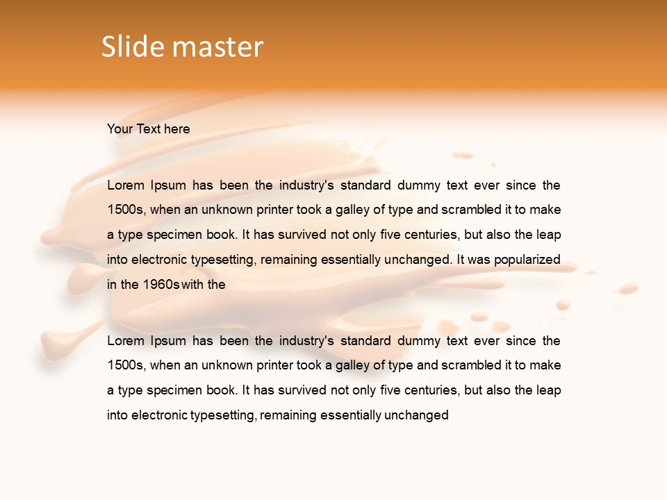 Light Shade Moisturizer PowerPoint Template