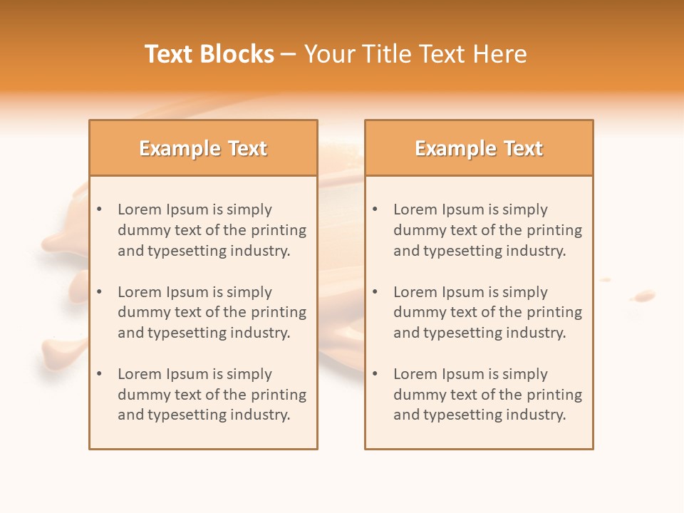 Light Shade Moisturizer PowerPoint Template