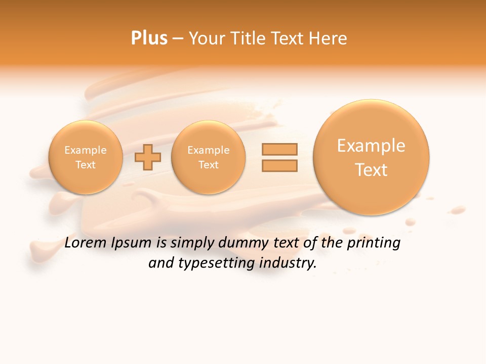 Light Shade Moisturizer PowerPoint Template