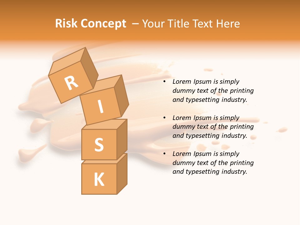 Light Shade Moisturizer PowerPoint Template