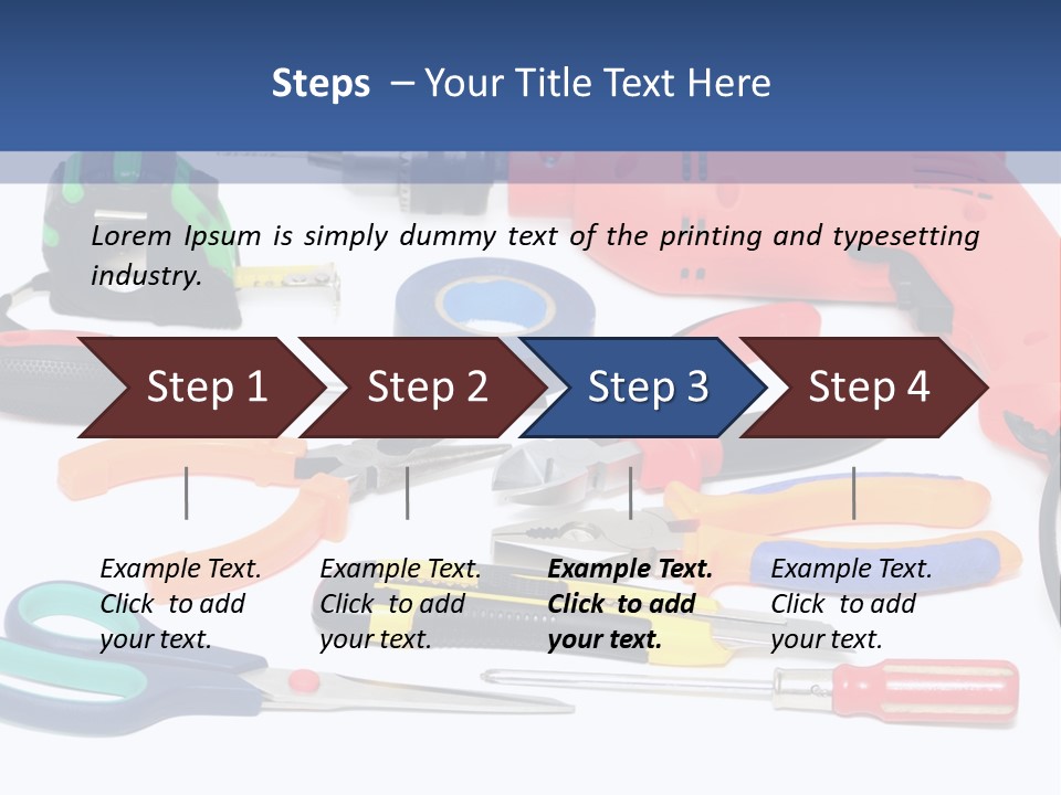A Power Tool Powerpoint Presentation Template PowerPoint Template