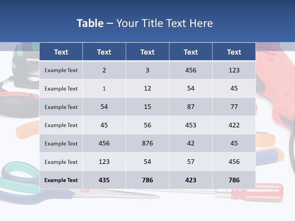A Power Tool Powerpoint Presentation Template PowerPoint Template