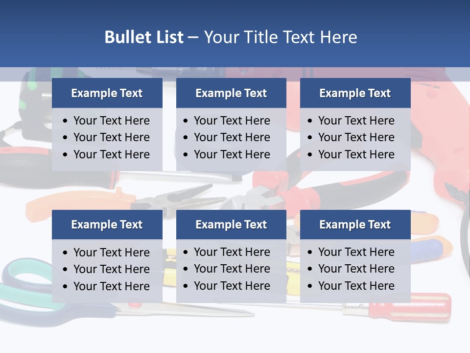 A Power Tool Powerpoint Presentation Template PowerPoint Template