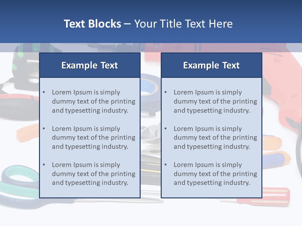 A Power Tool Powerpoint Presentation Template PowerPoint Template