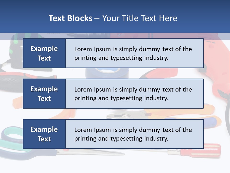 A Power Tool Powerpoint Presentation Template PowerPoint Template