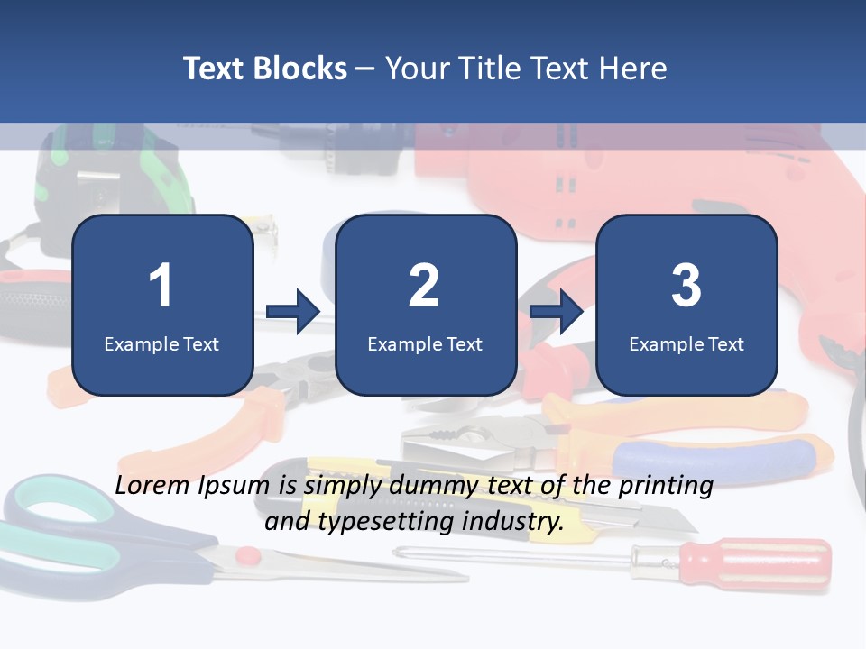 A Power Tool Powerpoint Presentation Template PowerPoint Template