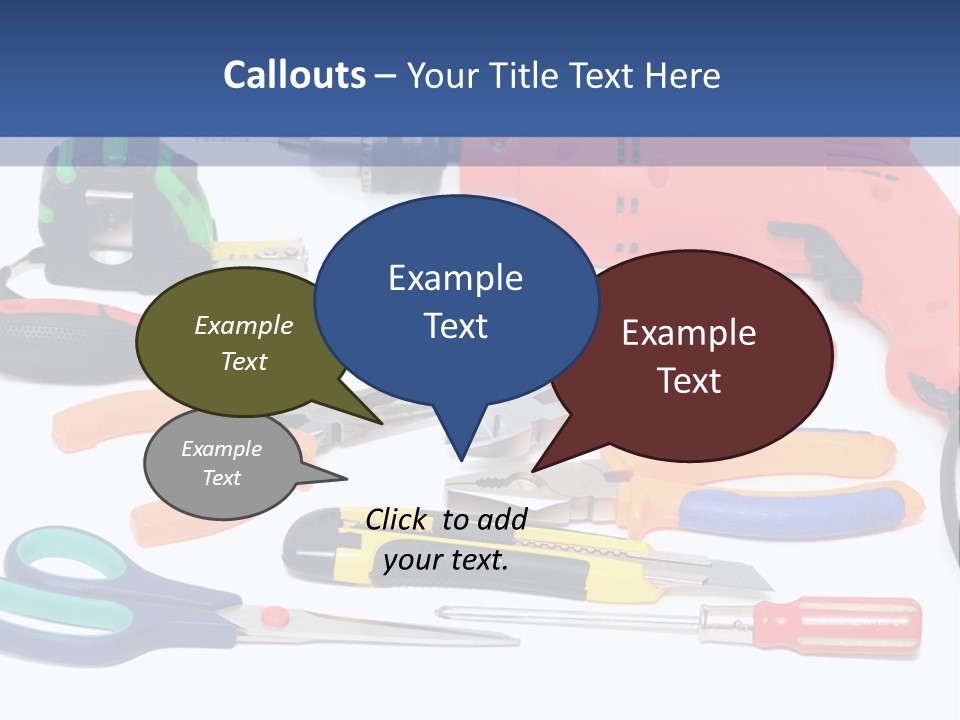 A Power Tool Powerpoint Presentation Template PowerPoint Template