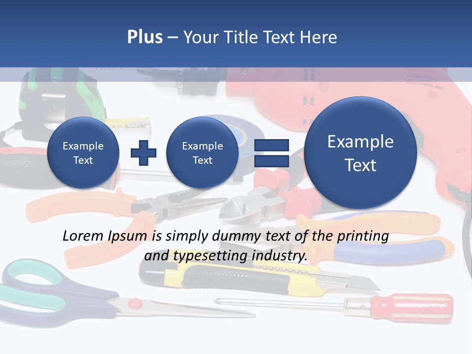 A Power Tool Powerpoint Presentation Template PowerPoint Template