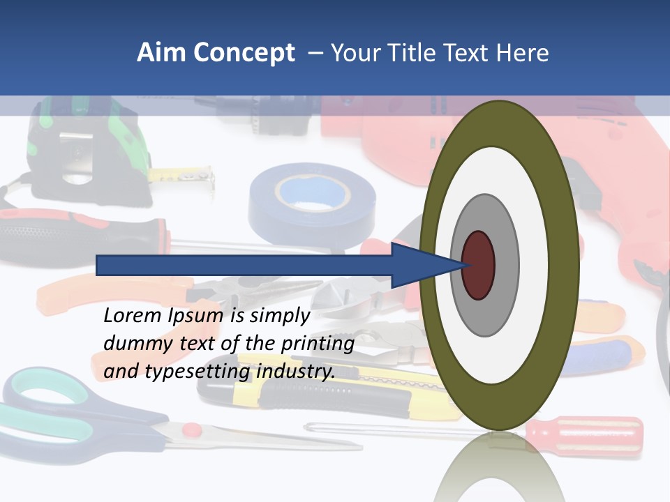 A Power Tool Powerpoint Presentation Template PowerPoint Template