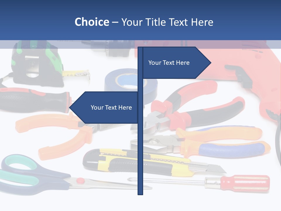 A Power Tool Powerpoint Presentation Template PowerPoint Template