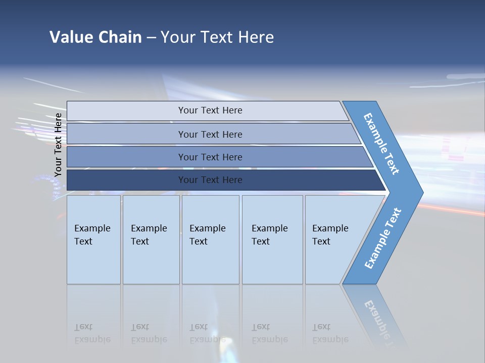 Fast Zoom Blurred PowerPoint Template