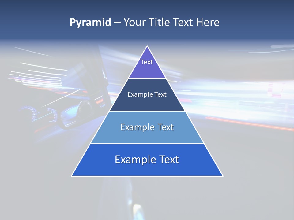 Fast Zoom Blurred PowerPoint Template