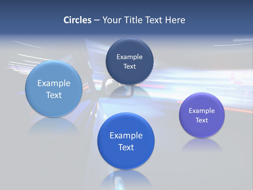 Fast Zoom Blurred PowerPoint Template