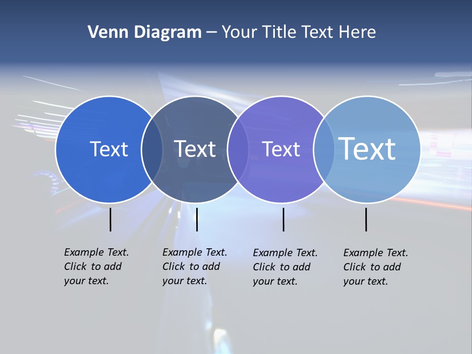 Fast Zoom Blurred PowerPoint Template
