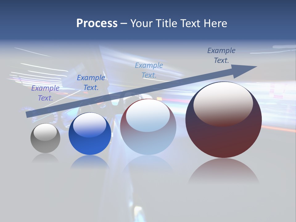 Fast Zoom Blurred PowerPoint Template
