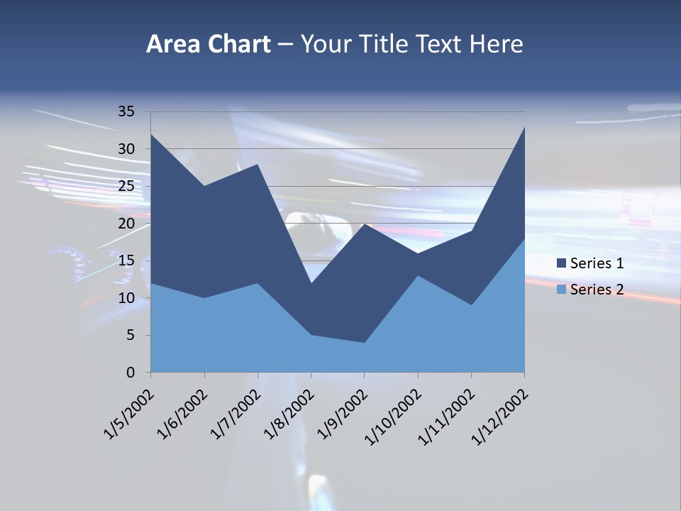 Fast Zoom Blurred PowerPoint Template