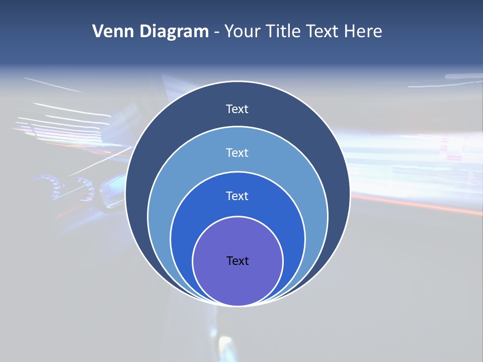Fast Zoom Blurred PowerPoint Template