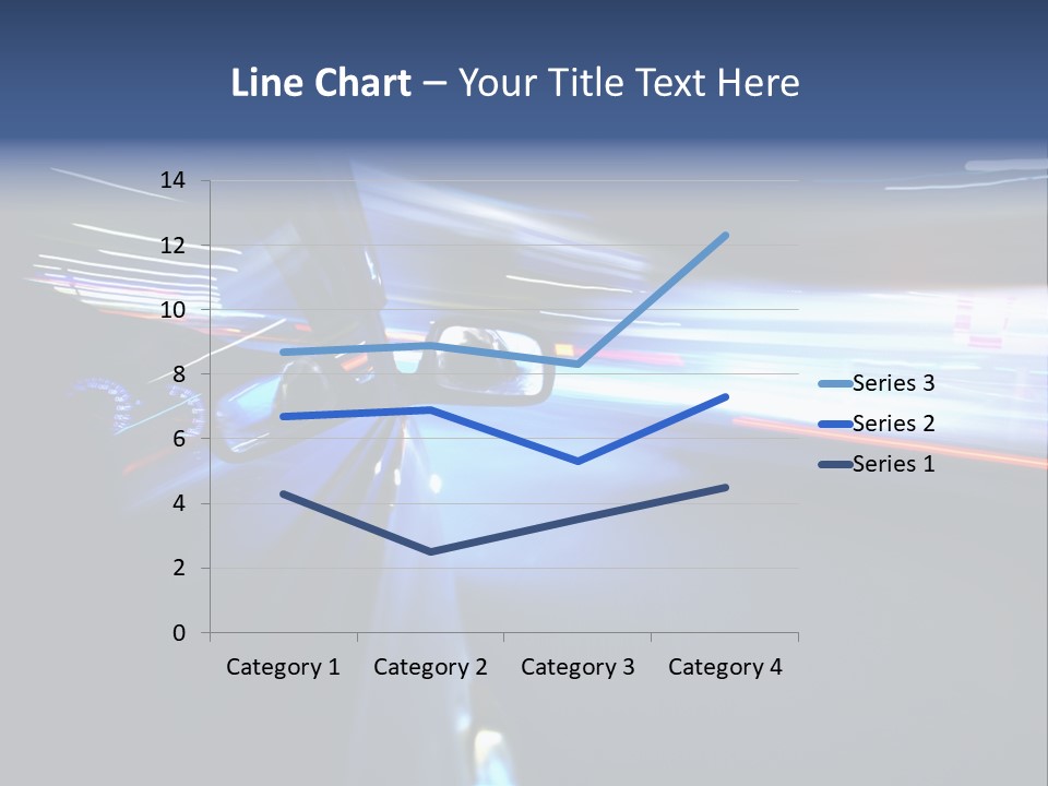 Fast Zoom Blurred PowerPoint Template
