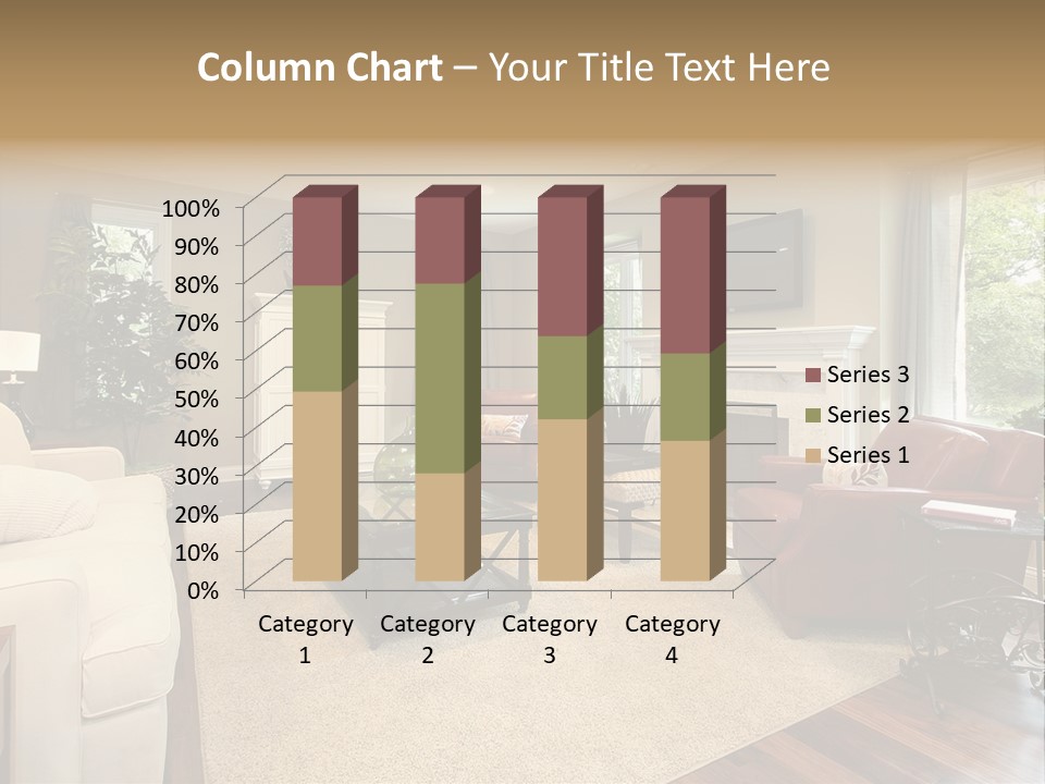 Lamp Window Table PowerPoint Template
