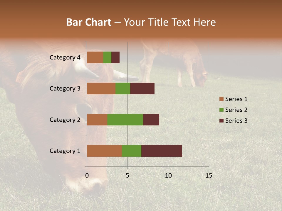 Isolated Cheese Yellow PowerPoint Template