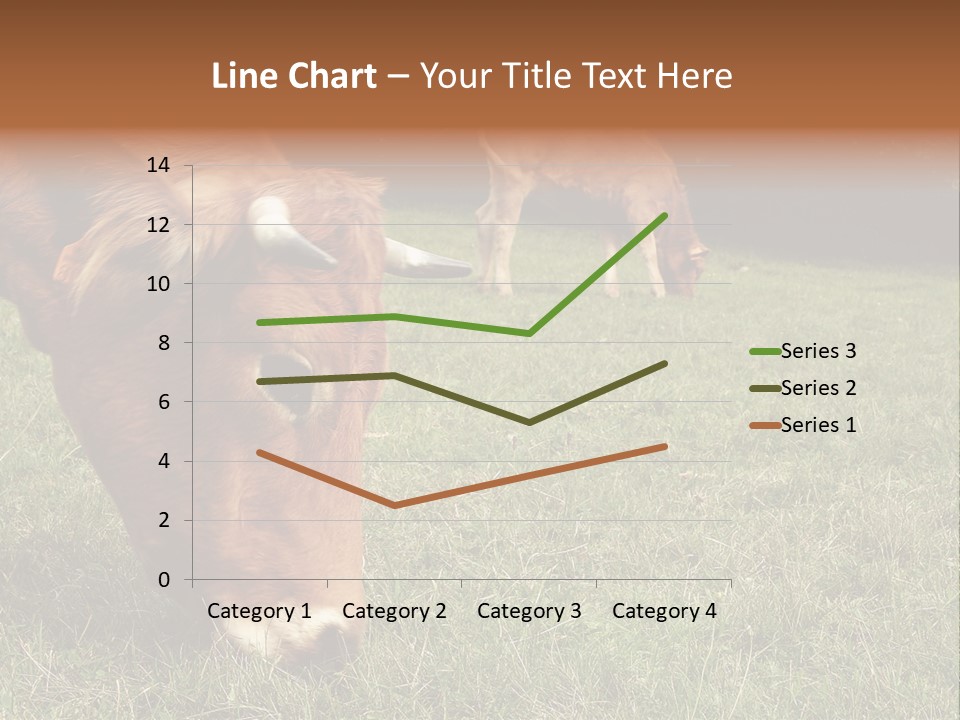 Isolated Cheese Yellow PowerPoint Template
