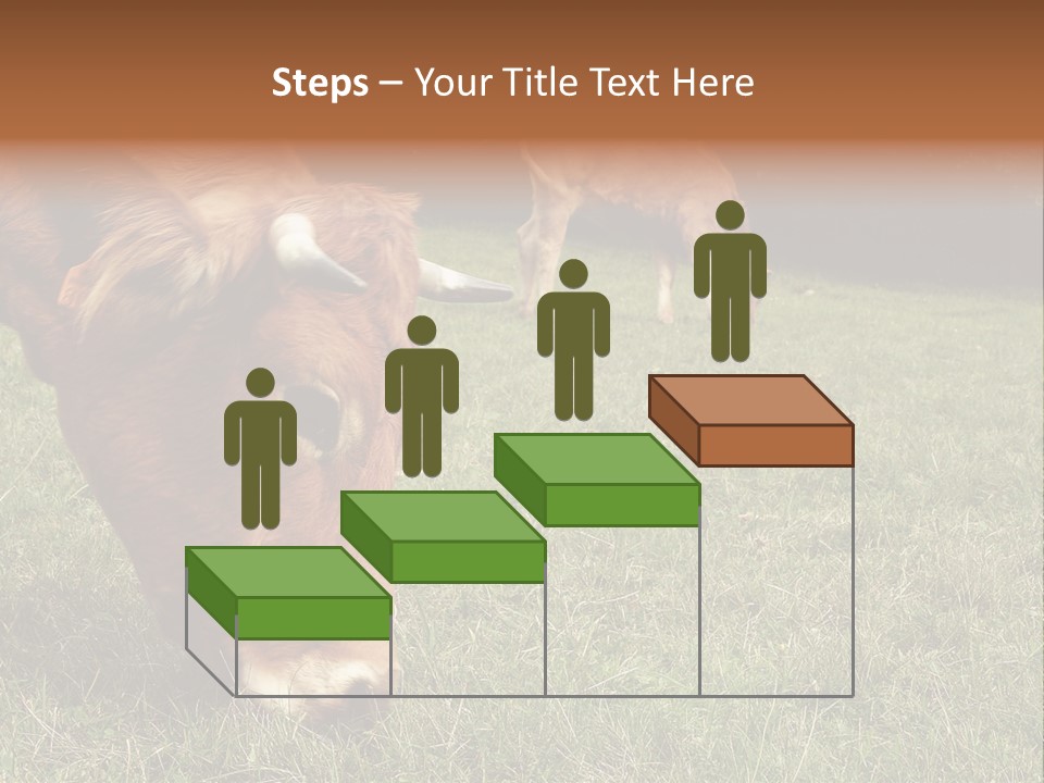 Isolated Cheese Yellow PowerPoint Template