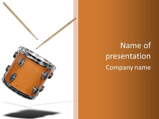 Rock Player Top PowerPoint Template