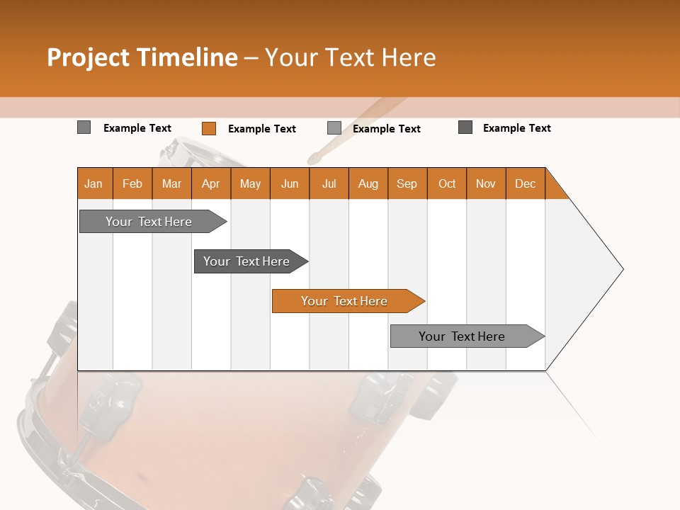 Rock Player Top PowerPoint Template