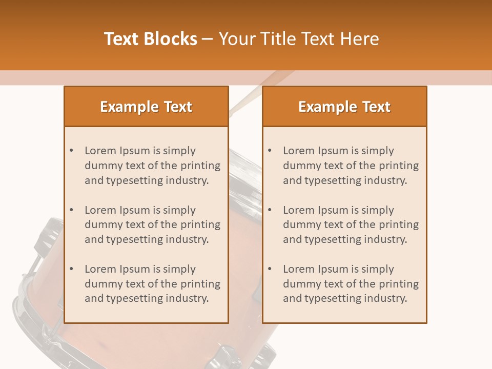 Rock Player Top PowerPoint Template