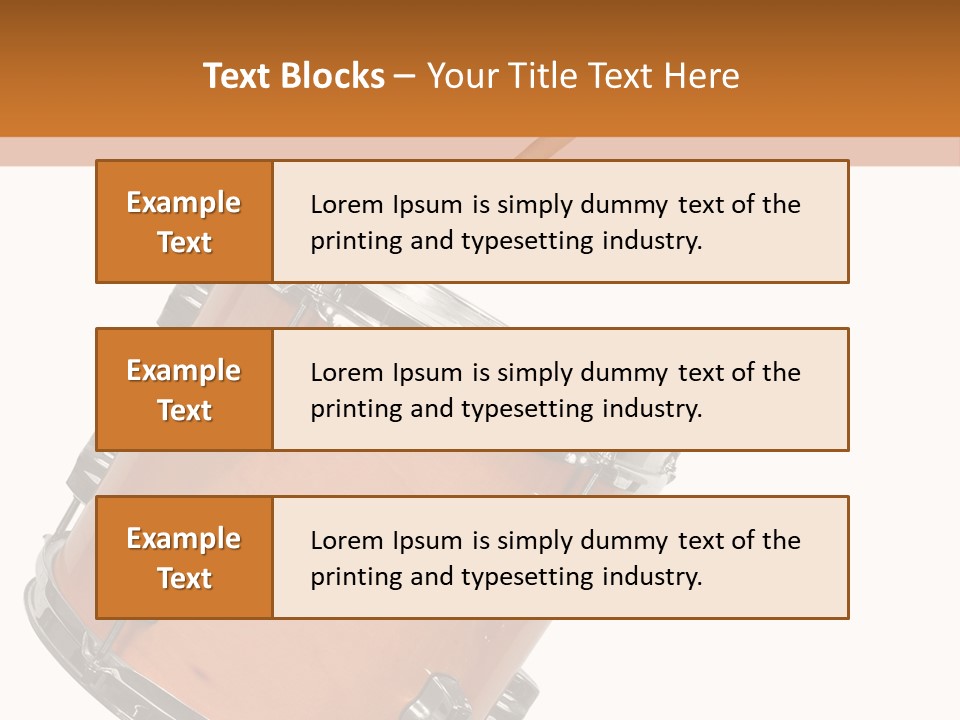 Rock Player Top PowerPoint Template