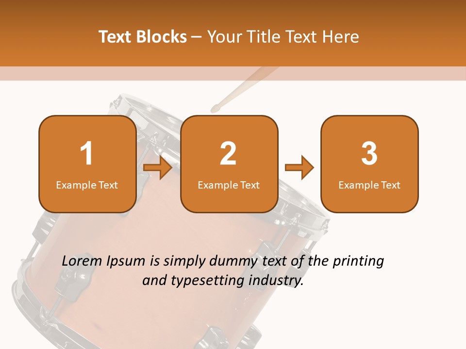 Rock Player Top PowerPoint Template