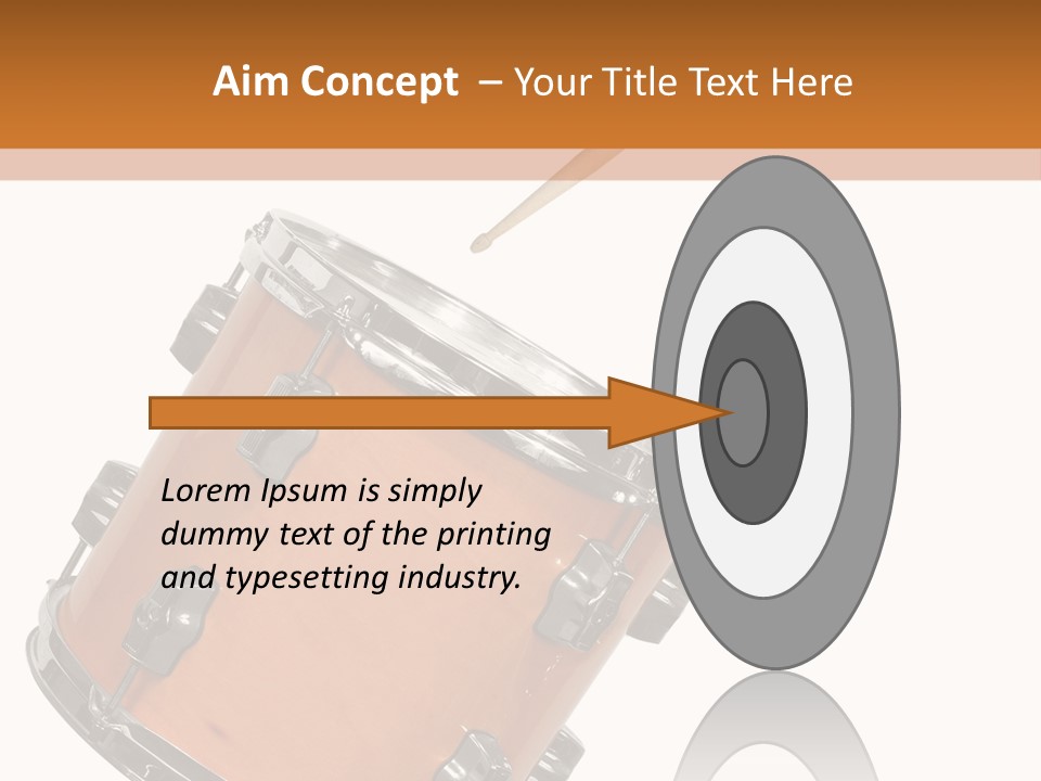 Rock Player Top PowerPoint Template