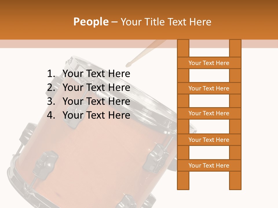 Rock Player Top PowerPoint Template