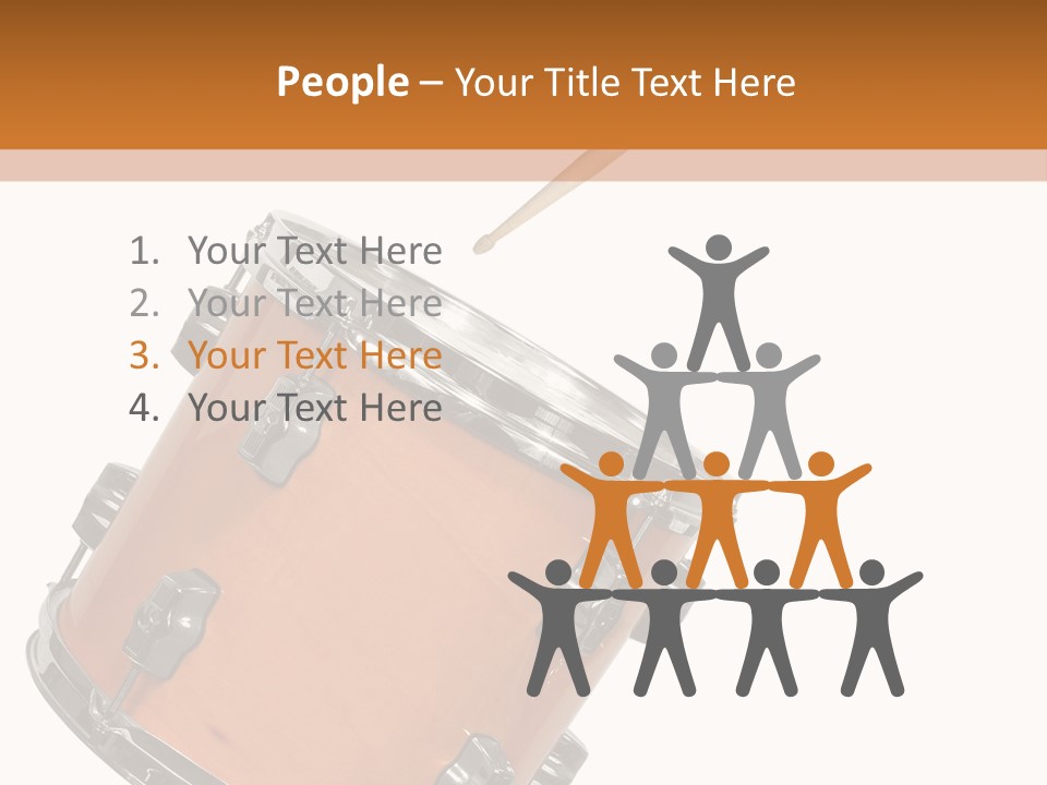 Rock Player Top PowerPoint Template